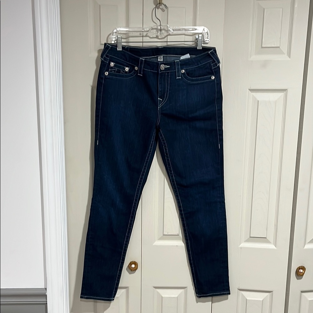Women's Dark Blue Jeans